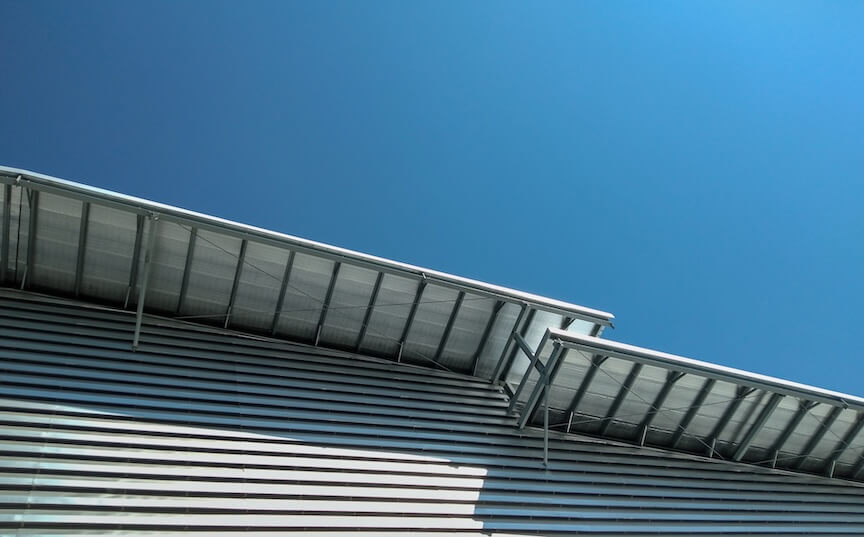 High-quality stainless steel gutter
