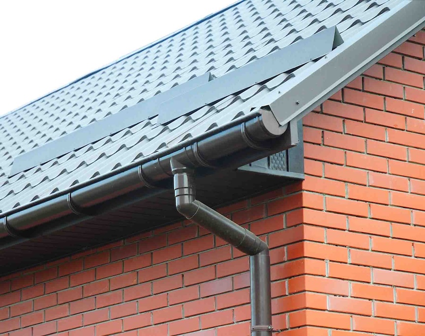 Cost comparison chart showing different gutter guard types and their pricing