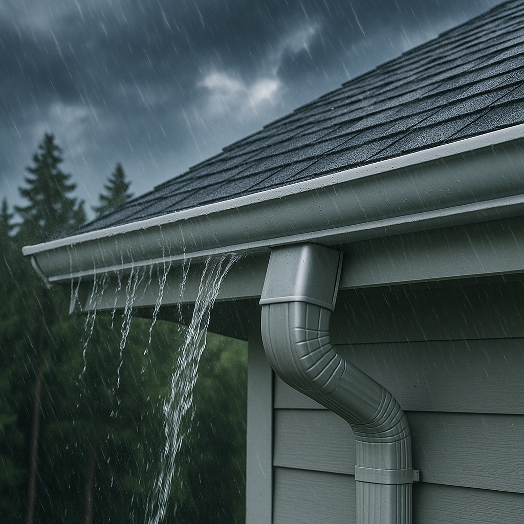 gutter installation, Commercial Gutters, Downspout Capacity, gutter installation Washington, Heavy Rain Gutters, Oversized Gutters, Prevent Water Damage, Seamless Gutters Washington, Washington Gutter Size